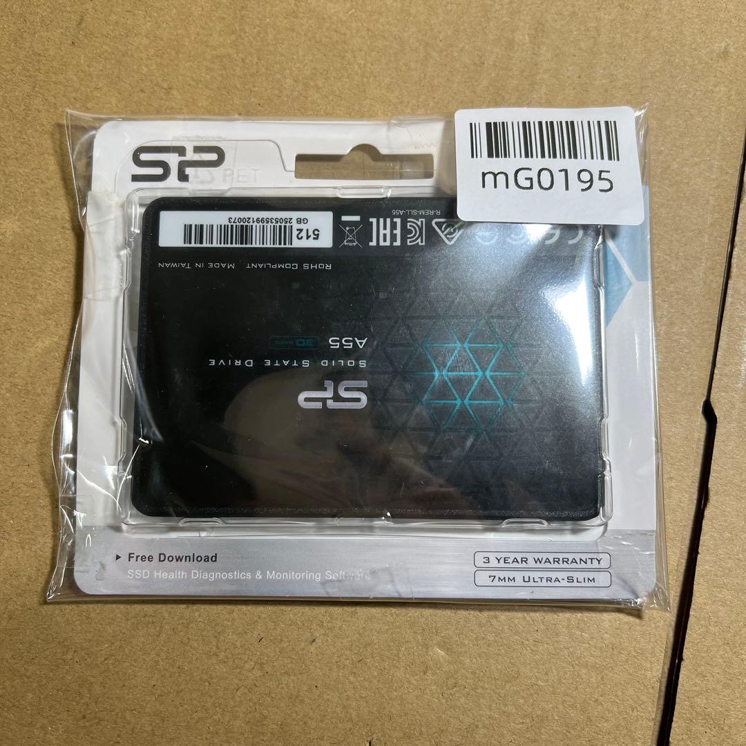 シリコン電源512GB SSD SP512GBSS3A55S25