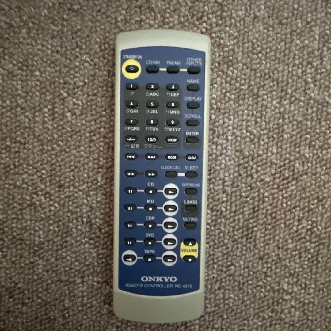 ONKYO X-N500 CD/MDチューナーアンプシステム