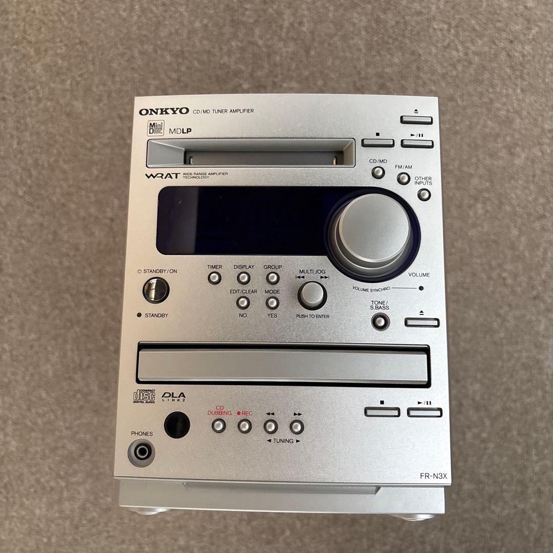 ONKYO X-N500 CD/MDチューナーアンプシステム
