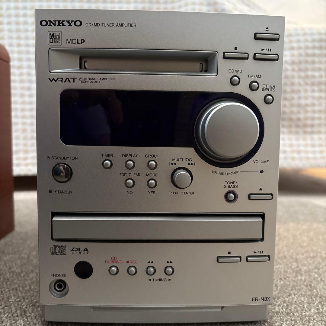 ONKYO X-N500 CD/MDチューナーアンプシステム