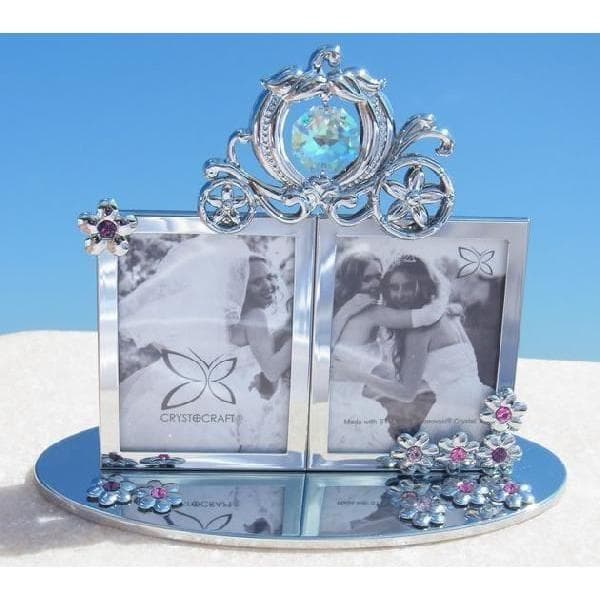 シンデレラ 写真立て 2 フォトフレーム プリクラ スワロフスキー クリスタル