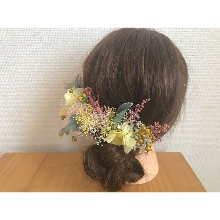 イエローピンクヘア