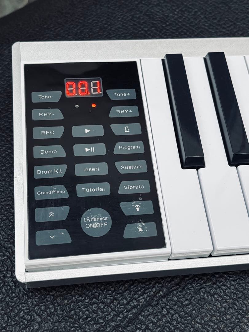 F528\"NikoMaku SWAN 61 鍵盤電子ピアノ軽量 ニコマク　携帯型