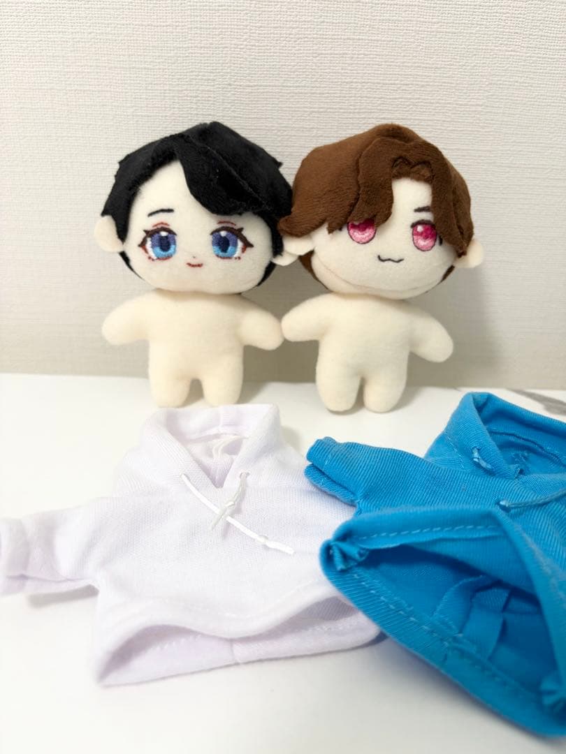 無属性ぬいぐるみ　10cm 男の子　無ぬい　ぬい　棉花娃娃