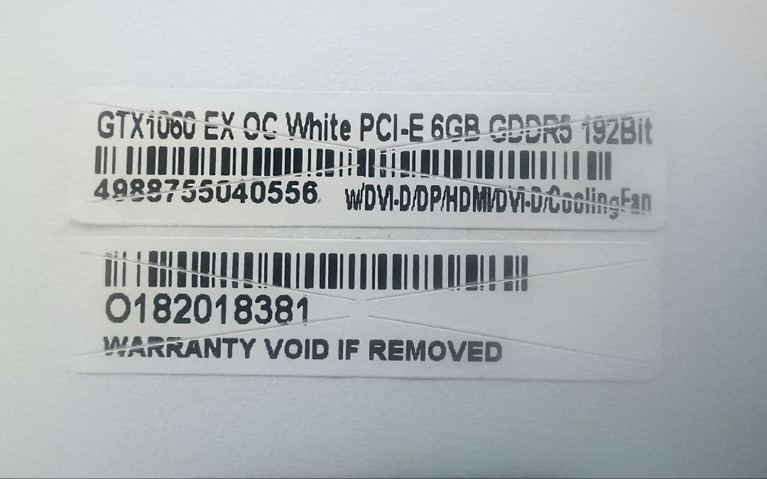 tomo　Geforce GTX 1060 6gb GALAX