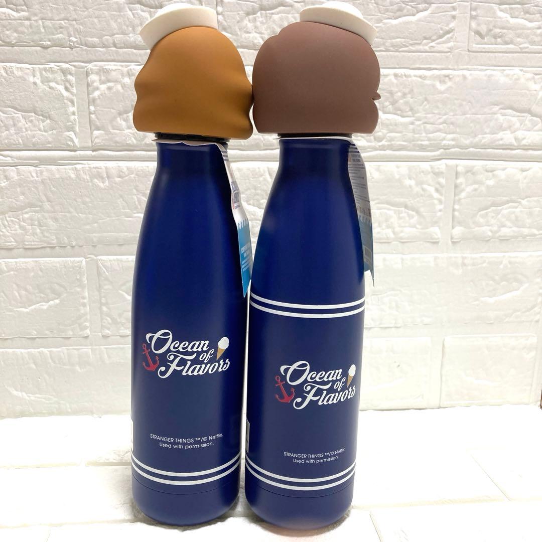 ヨーロッパ限定✨ストレンジャーシングス 水筒 500ml ロビン スティーブ