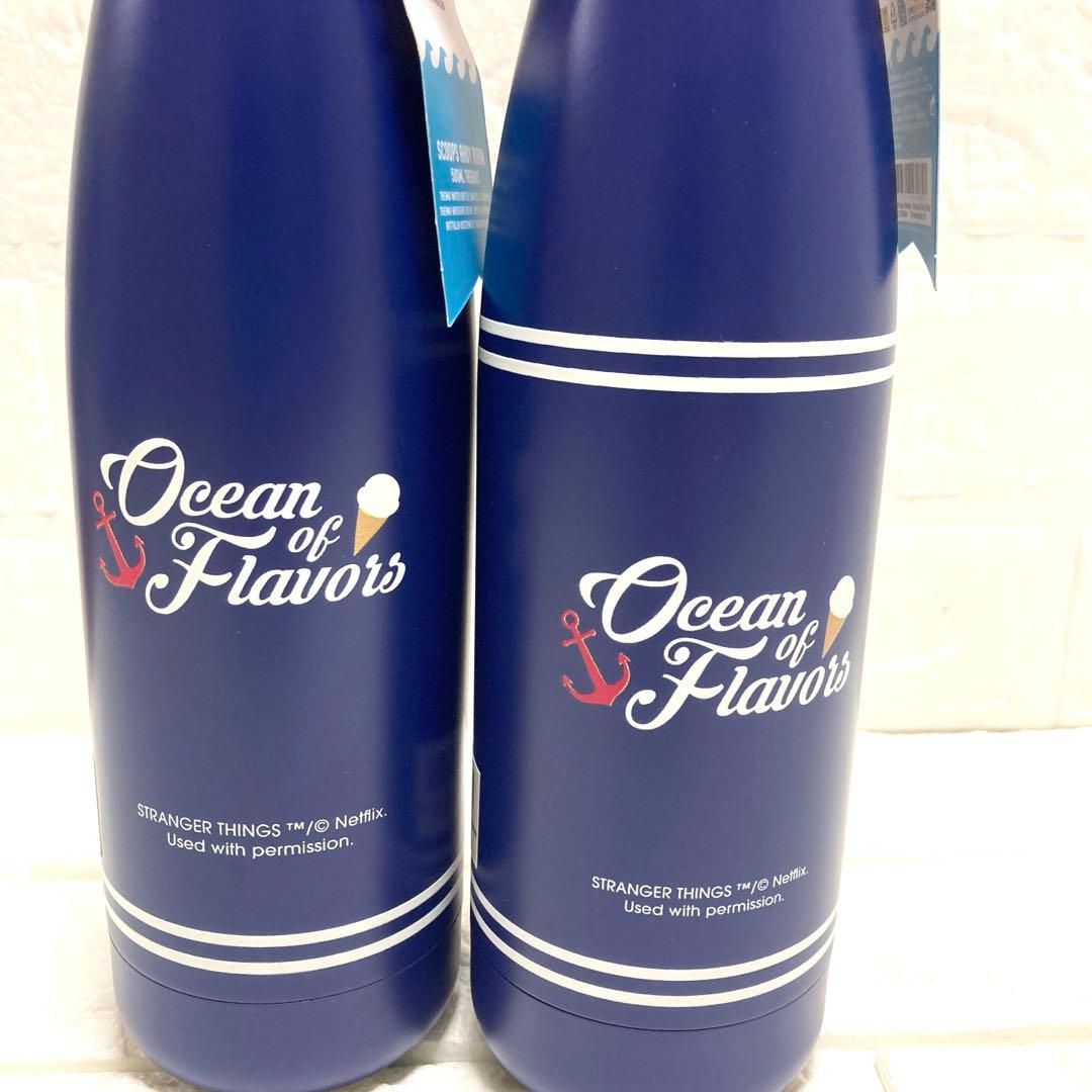 ヨーロッパ限定✨ストレンジャーシングス 水筒 500ml ロビン スティーブ