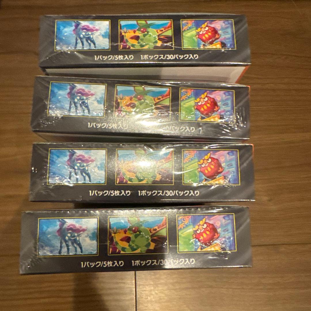 ポケモンカード　インフィニティX　４BOX