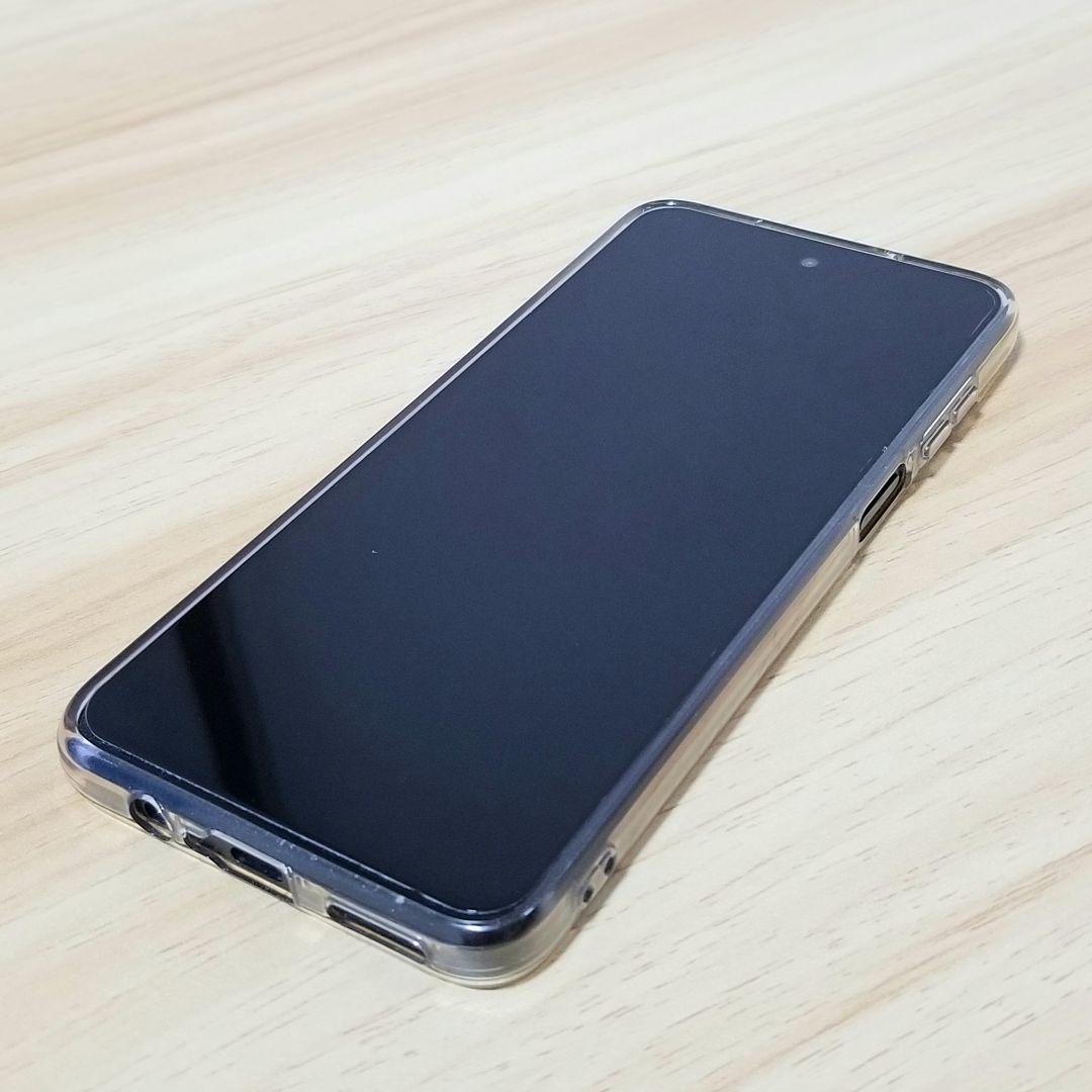 超美品 moto g53y 5G インクブラック Simフリー