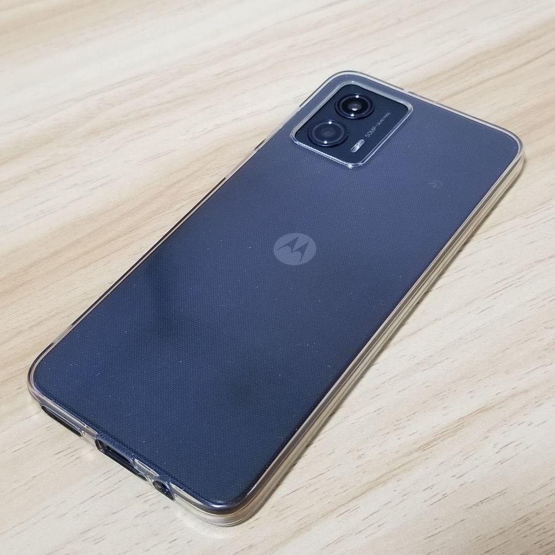 超美品 moto g53y 5G インクブラック Simフリー
