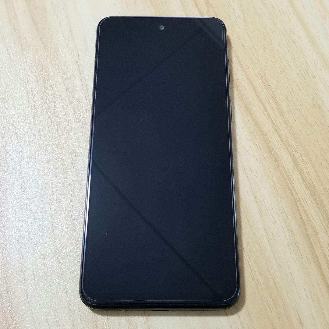 超美品 moto g53y 5G インクブラック Simフリー