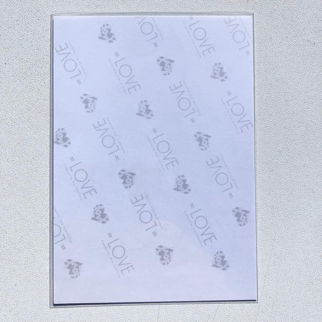 ＝LOVE イコラブ　ラブソングに襲われる　ジャケット　アザカ　直筆　大場花菜