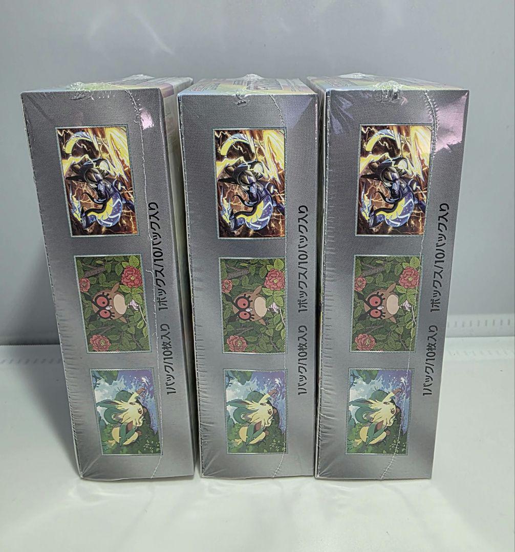 ☆新品未開封☆ポケモンカードテラスタルフェスex シュリンク付き3box