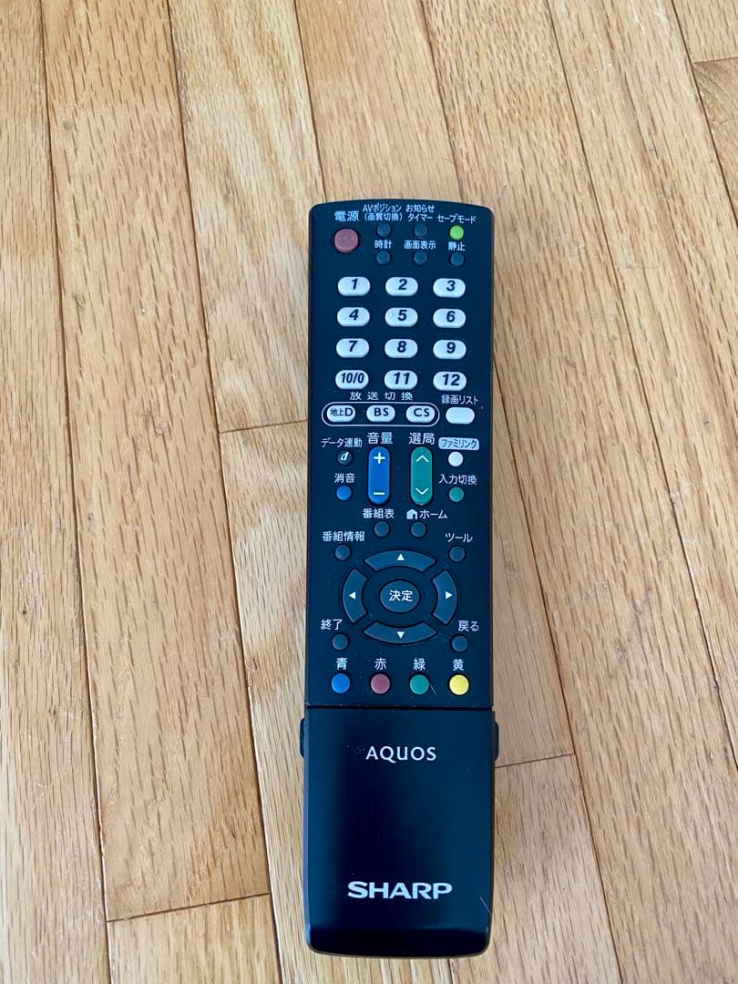 LC-19K90 SHARP AQUOS 液晶テレビ シャープ 19型 リモコン