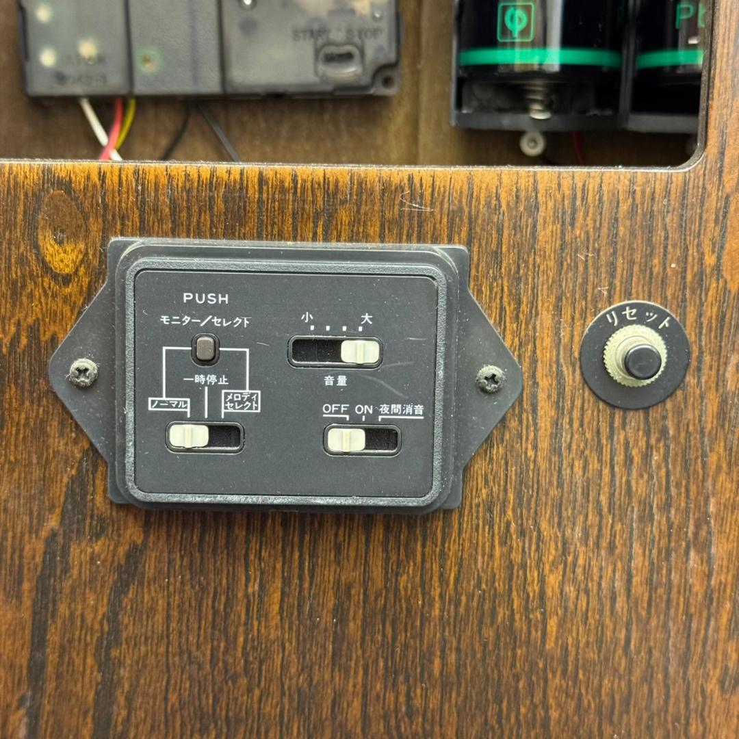 ☆リズム時計　スモールワールド　からくり時計　4RH655RH