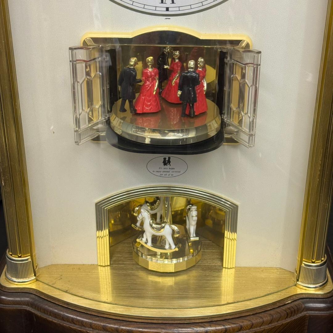 ☆リズム時計　スモールワールド　からくり時計　4RH655RH