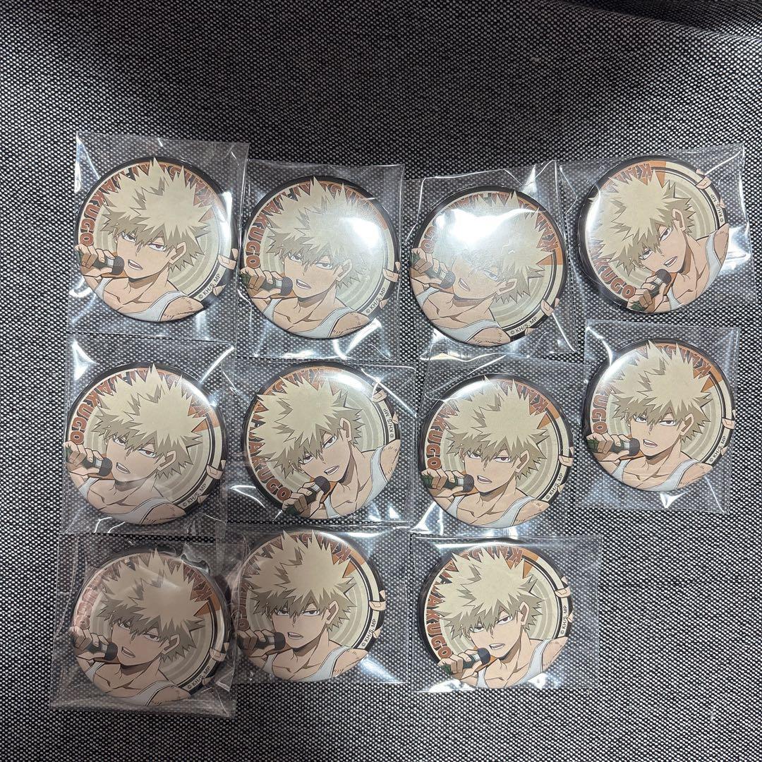 僕のヒーローアカデミア U.A.BEAT BOXER 缶バッジ 爆豪勝己