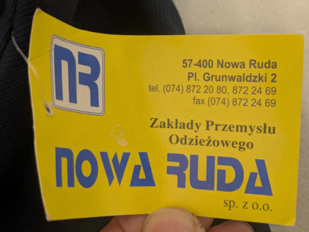 Nowa Ruda ポーランド海軍 式典用 セーラー 上下 ネイビー タグ付