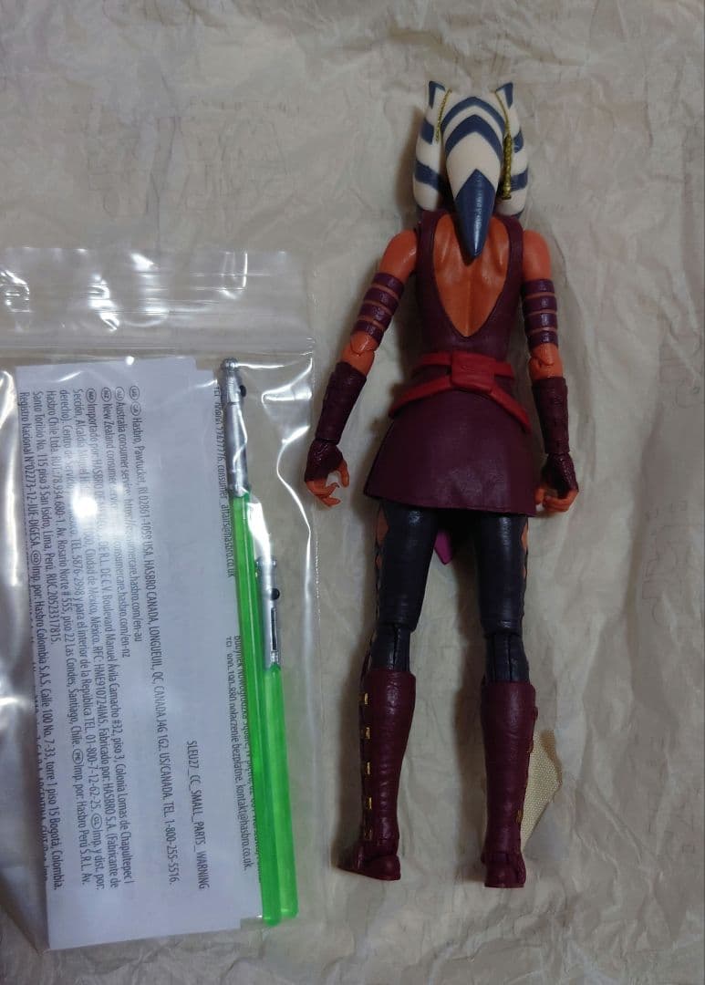 【開封済み】スターウォーズ ブラックシリーズ アソーカ・タノ (パダワン ）