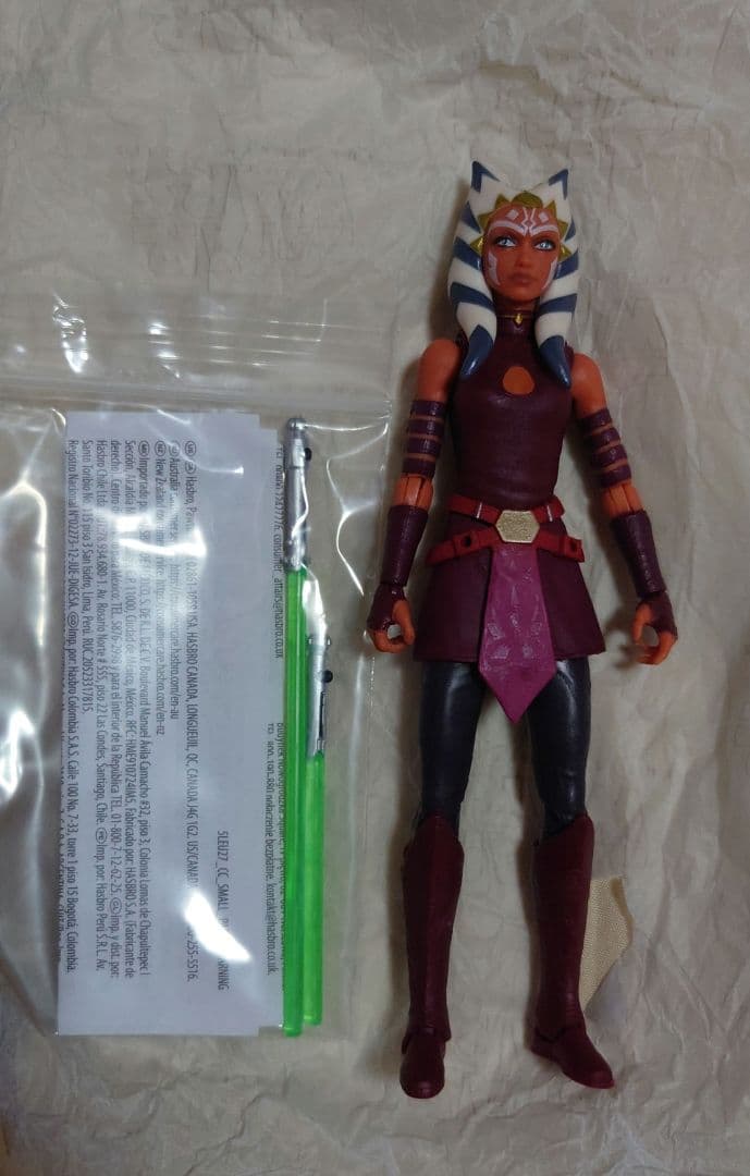 【開封済み】スターウォーズ ブラックシリーズ アソーカ・タノ (パダワン ）