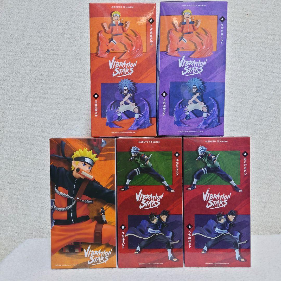 NARUTO 72 series フィギュア　5点セット