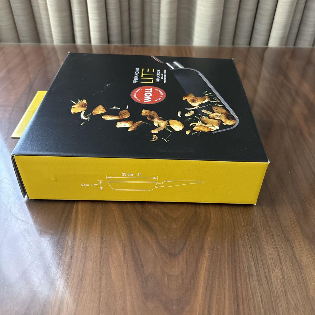 WOLL ヴォル IH対応　フッ素加工　ダイヤモンド ライトフライパン 20cm