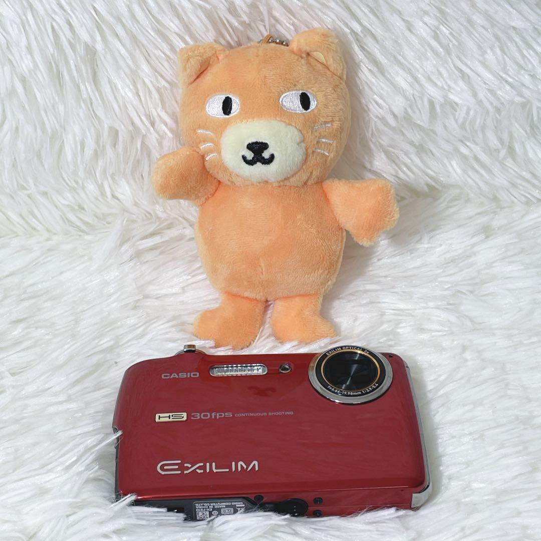 «✨極美品✨付属品付✨» CASIO EXLIM【EX-FS10】レッド カシオ