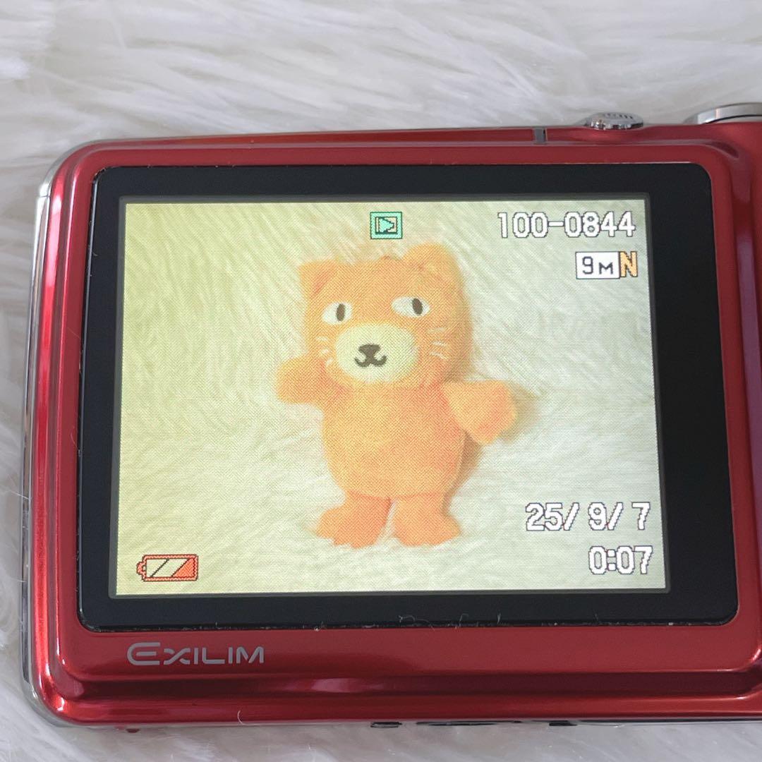 «✨極美品✨付属品付✨» CASIO EXLIM【EX-FS10】レッド カシオ