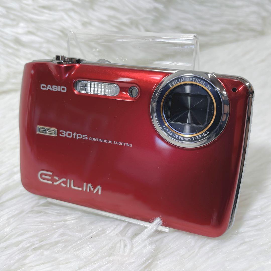 «✨極美品✨付属品付✨» CASIO EXLIM【EX-FS10】レッド カシオ