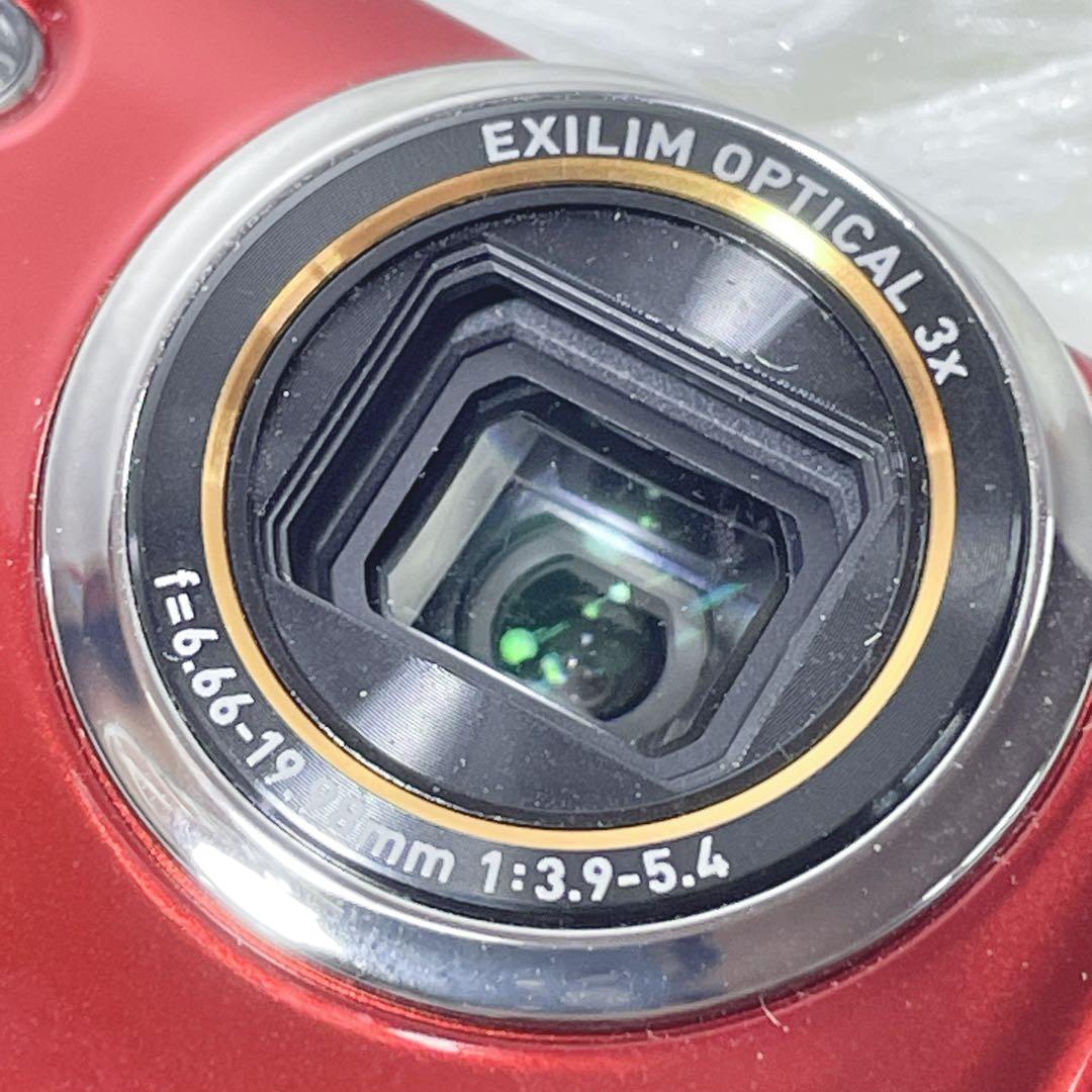 «✨極美品✨付属品付✨» CASIO EXLIM【EX-FS10】レッド カシオ