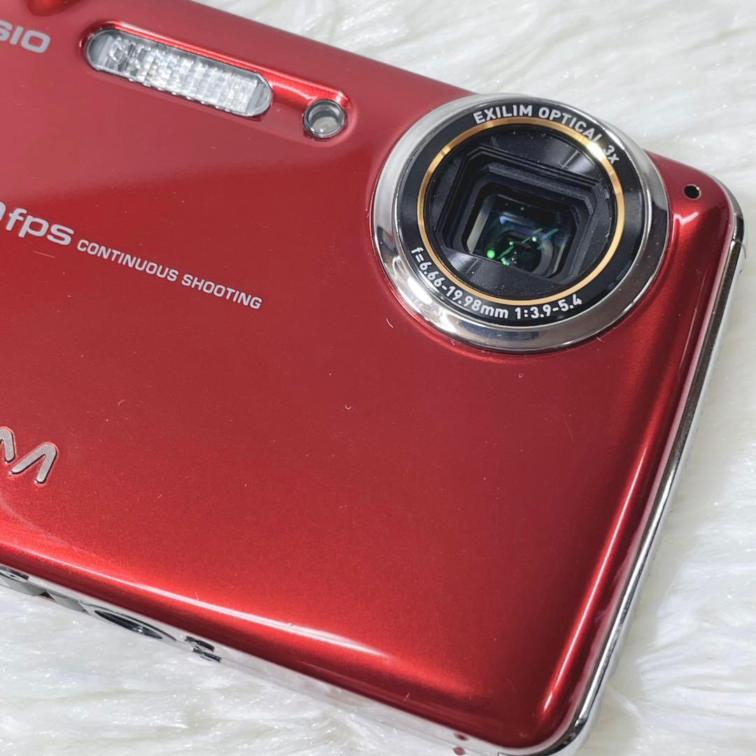 «✨極美品✨付属品付✨» CASIO EXLIM【EX-FS10】レッド カシオ