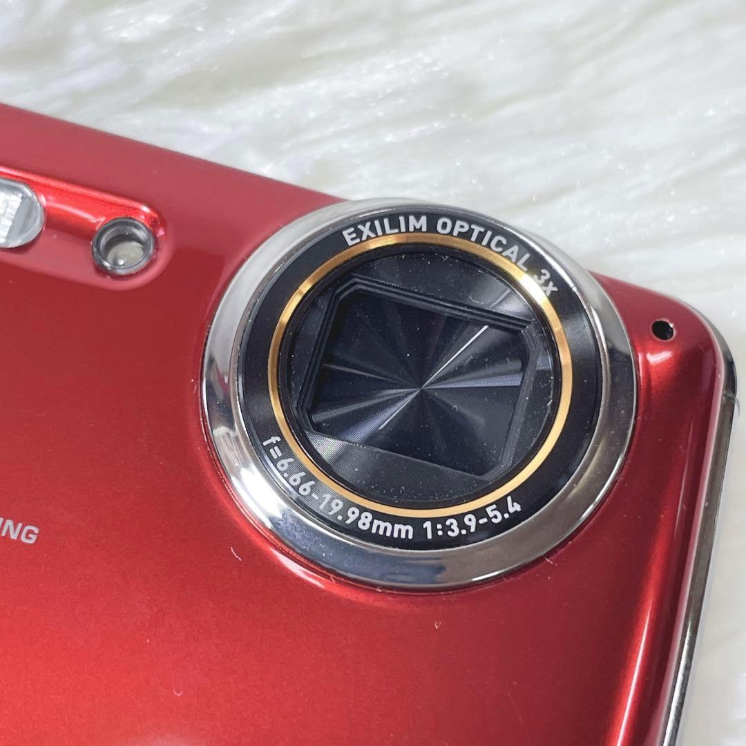 «✨極美品✨付属品付✨» CASIO EXLIM【EX-FS10】レッド カシオ