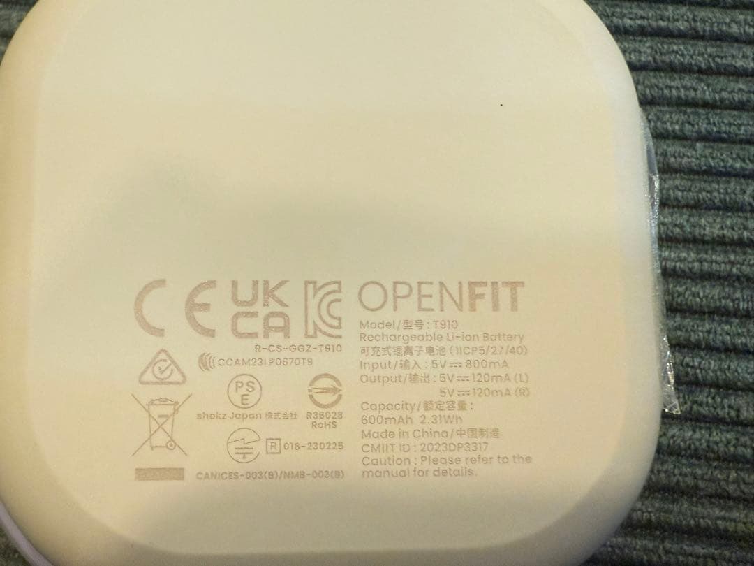 イヤホン Shokz OpenFit E910