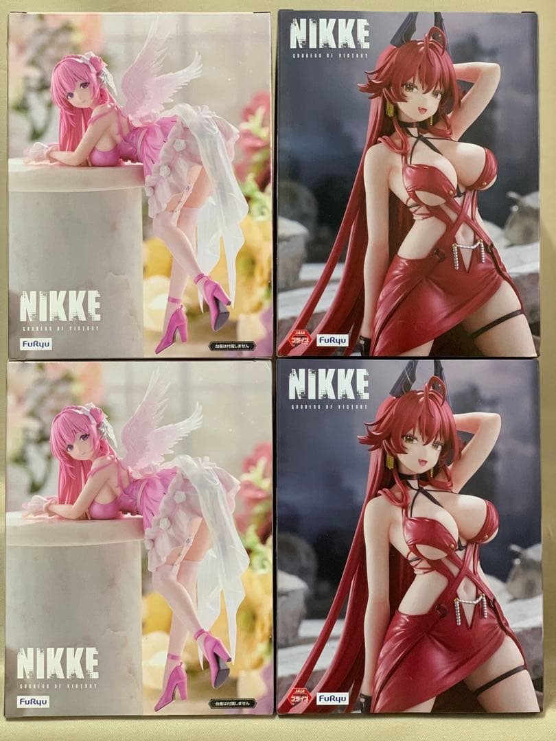 勝利の女神：NIKKE ぬーどるストッパーフィギュア 2種×2セット