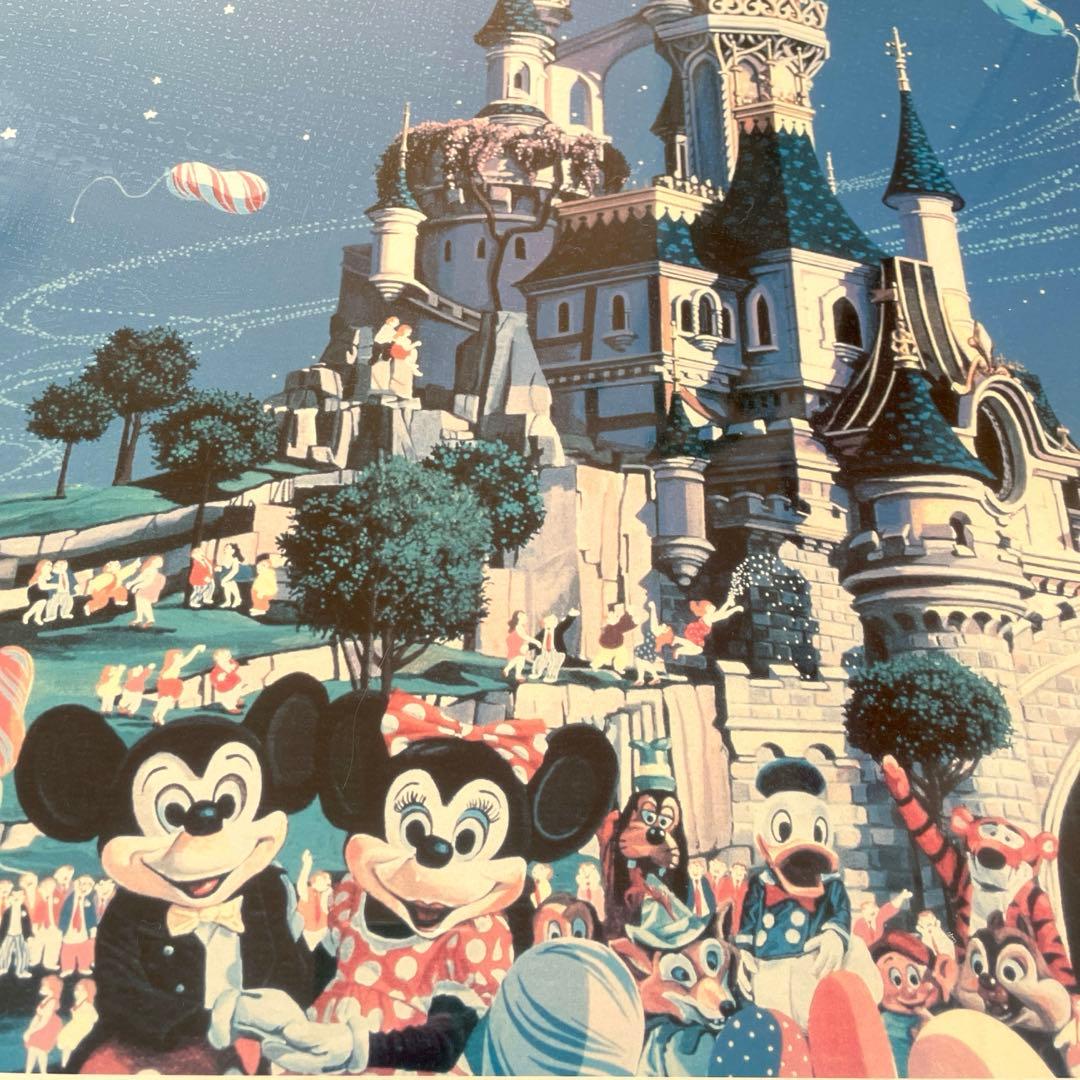 【希少】HIRO YAMAGATA EURO DISNEYLAND 大型ポスター