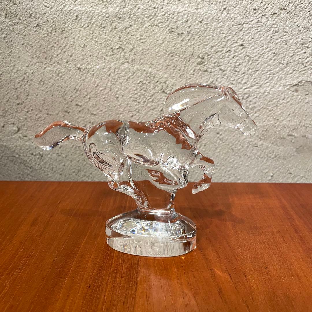 Baccarat クリスタルオブジェ 馬（午） 干支