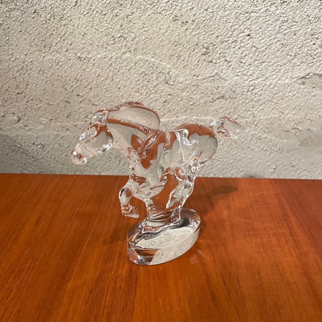 Baccarat クリスタルオブジェ 馬（午） 干支