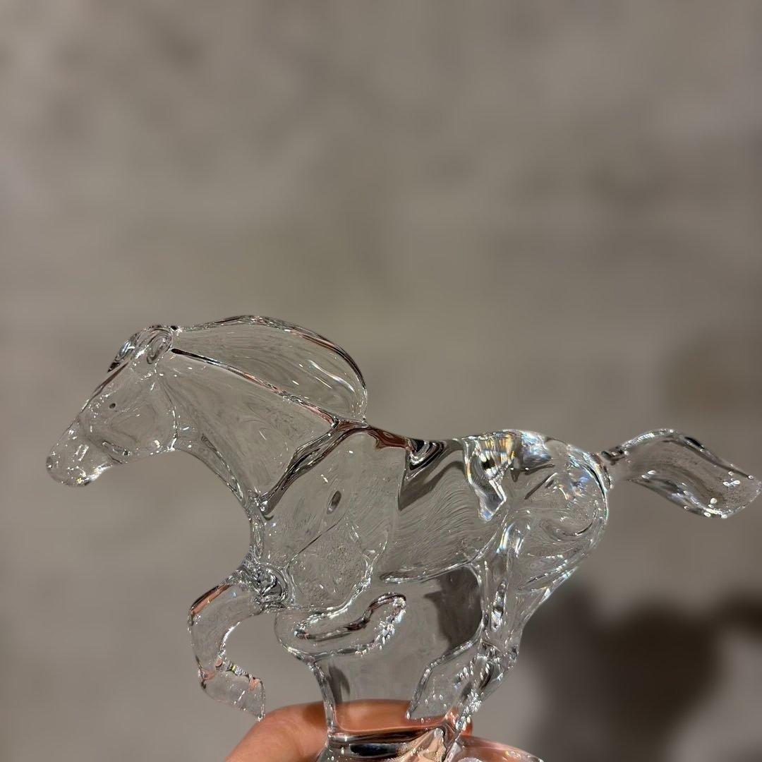 Baccarat クリスタルオブジェ 馬（午） 干支