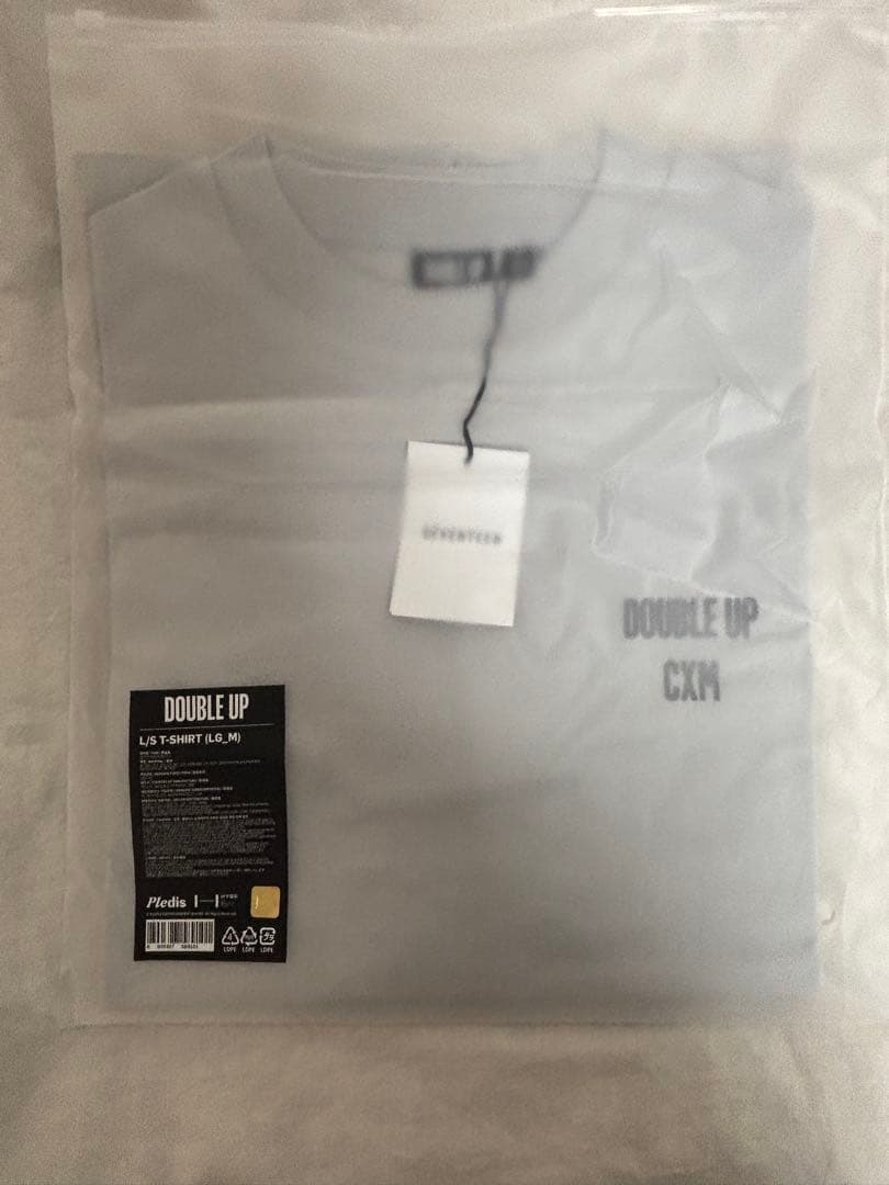 SEVENTEEN CxM DOUBLE UP Tシャツ Mサイズ　ギュチョル