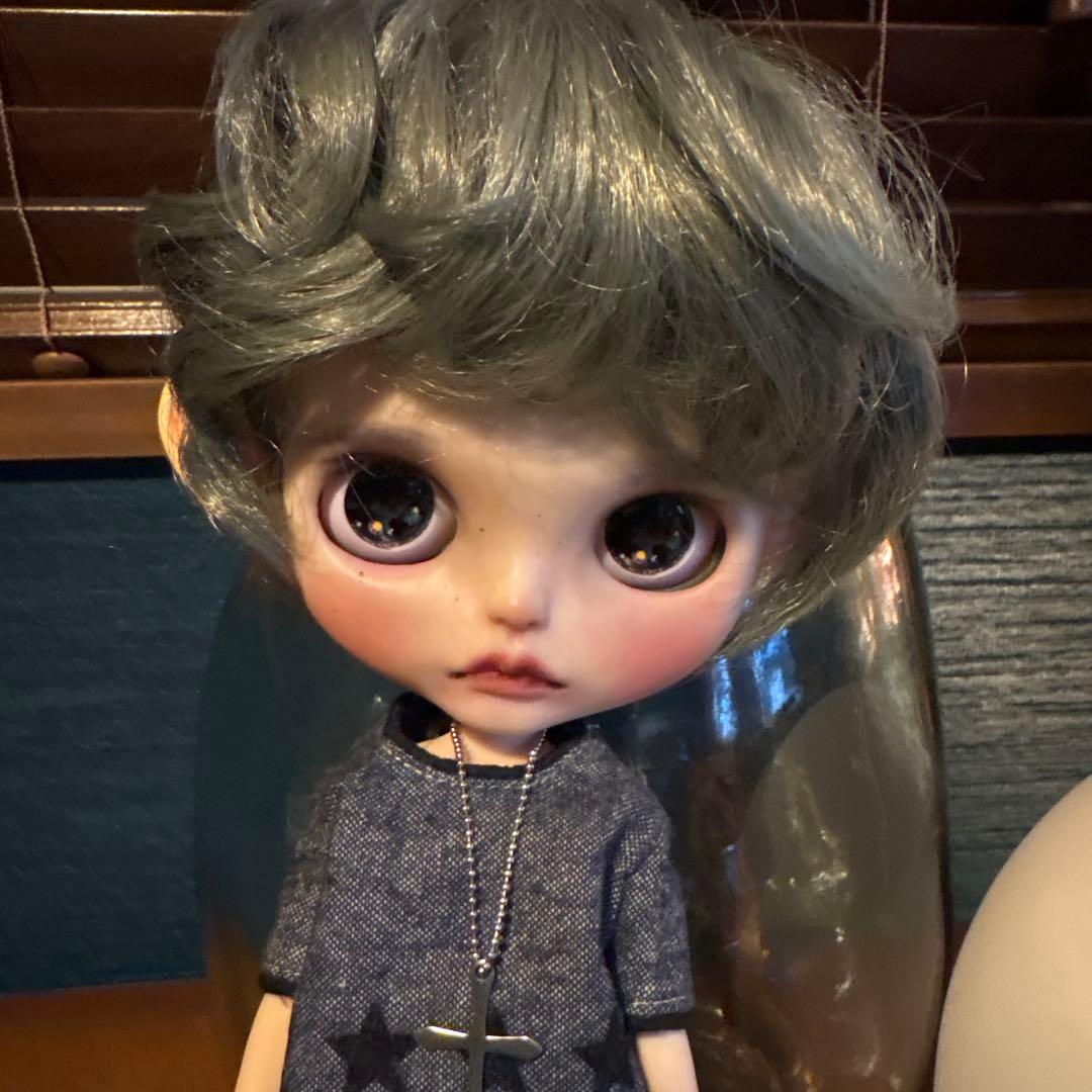 カスタムアイシードール 本体のみ　つけ耳付き　男の子　女の子