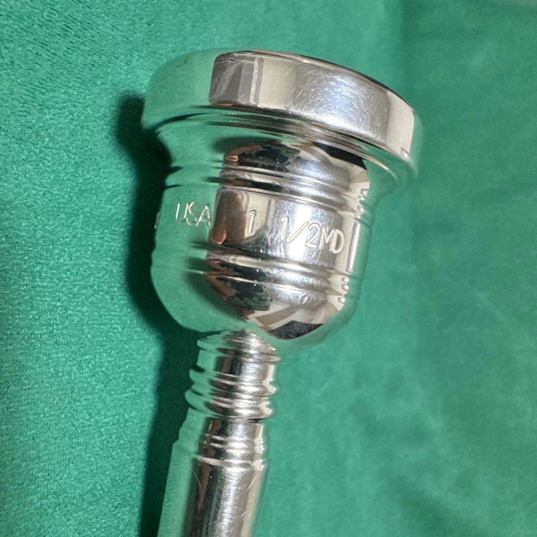 SHIRES 1-1/2MD トロンボーン マウスピース シャイアーズ