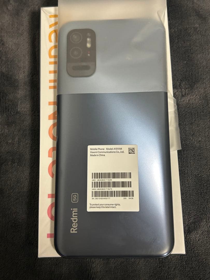 新品未使用品　Redmi Note 10T 64GB