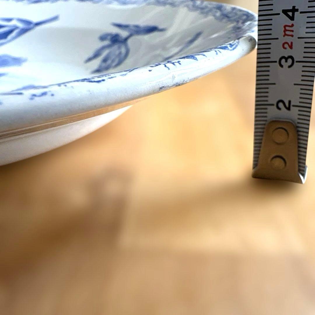 Luneville リュネヴィル チューリップ柄深皿　3枚セット