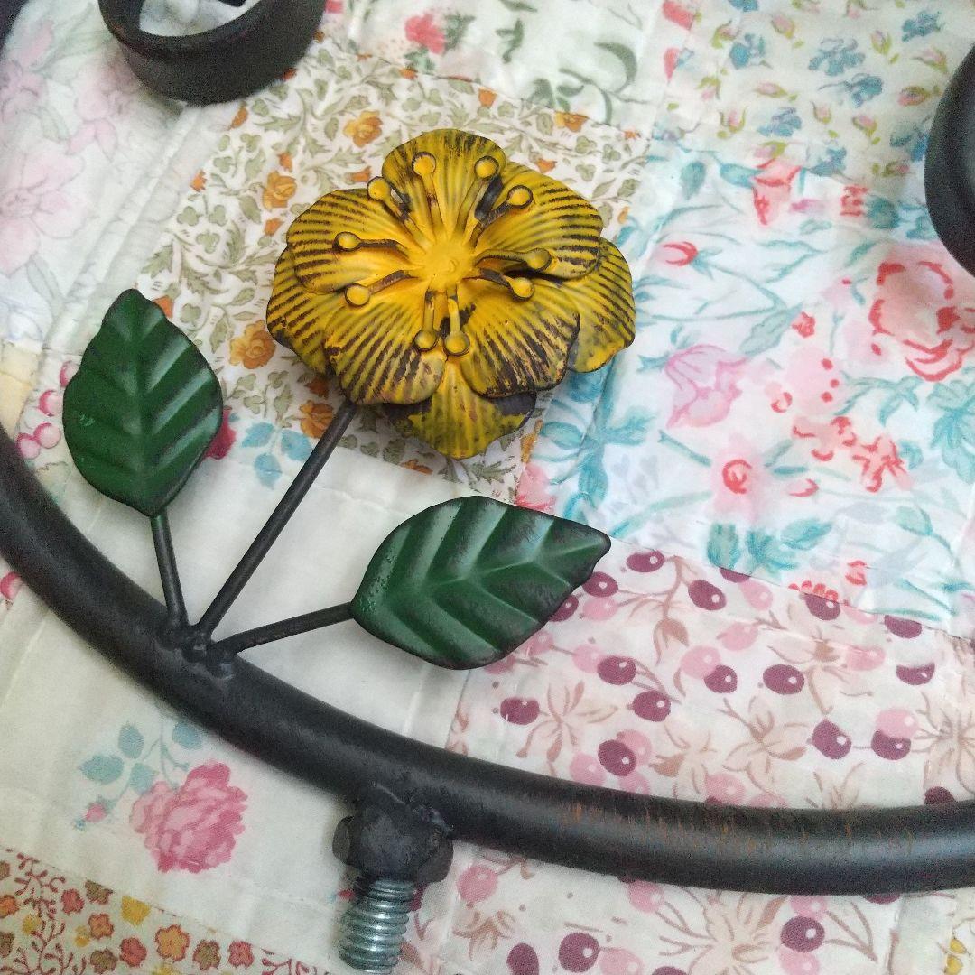 新品　アイアン製バードフィーダー　大型ガーデンオーナメント　小鳥バードバス