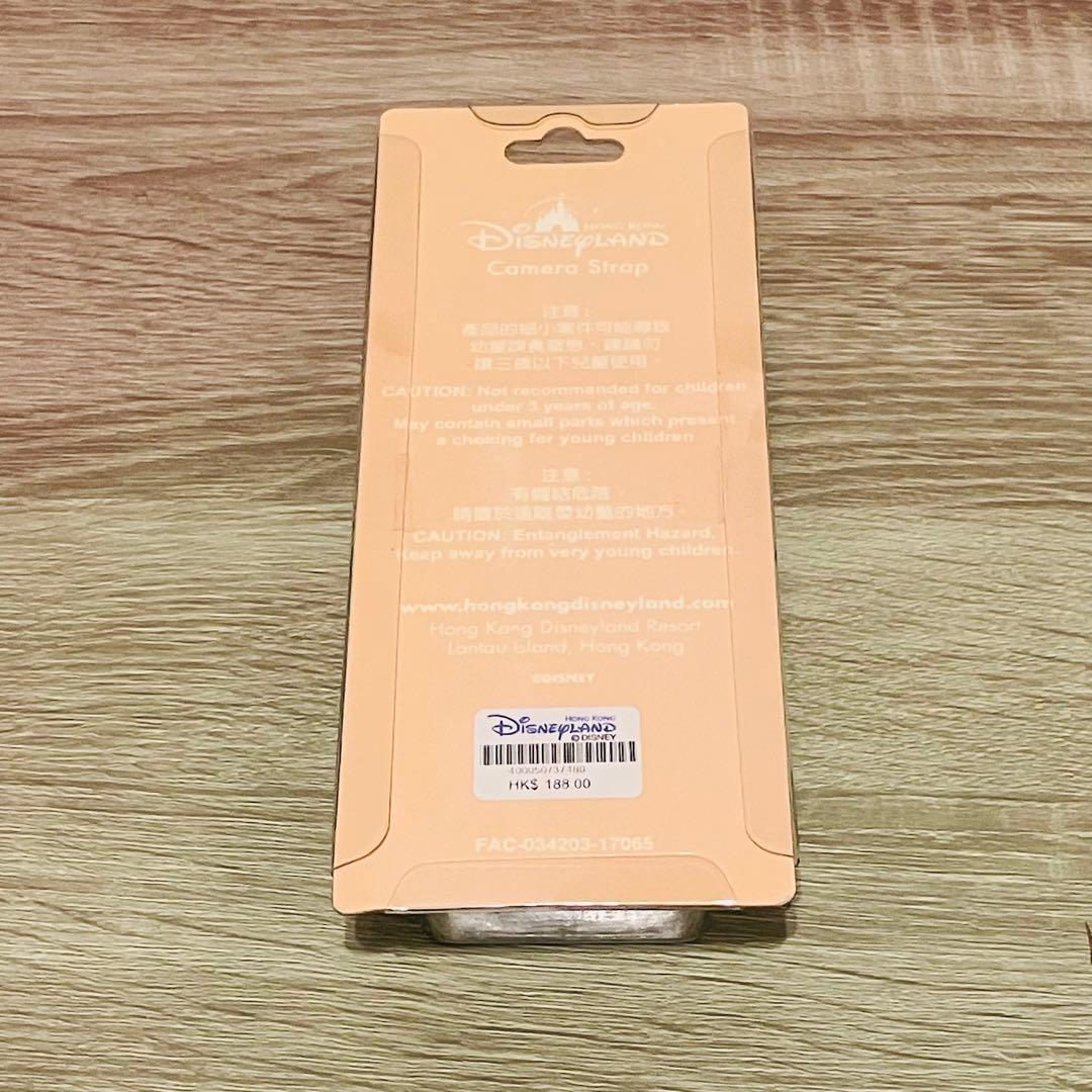 香港ディズニー　ジェラトーニ　カメラストラップ