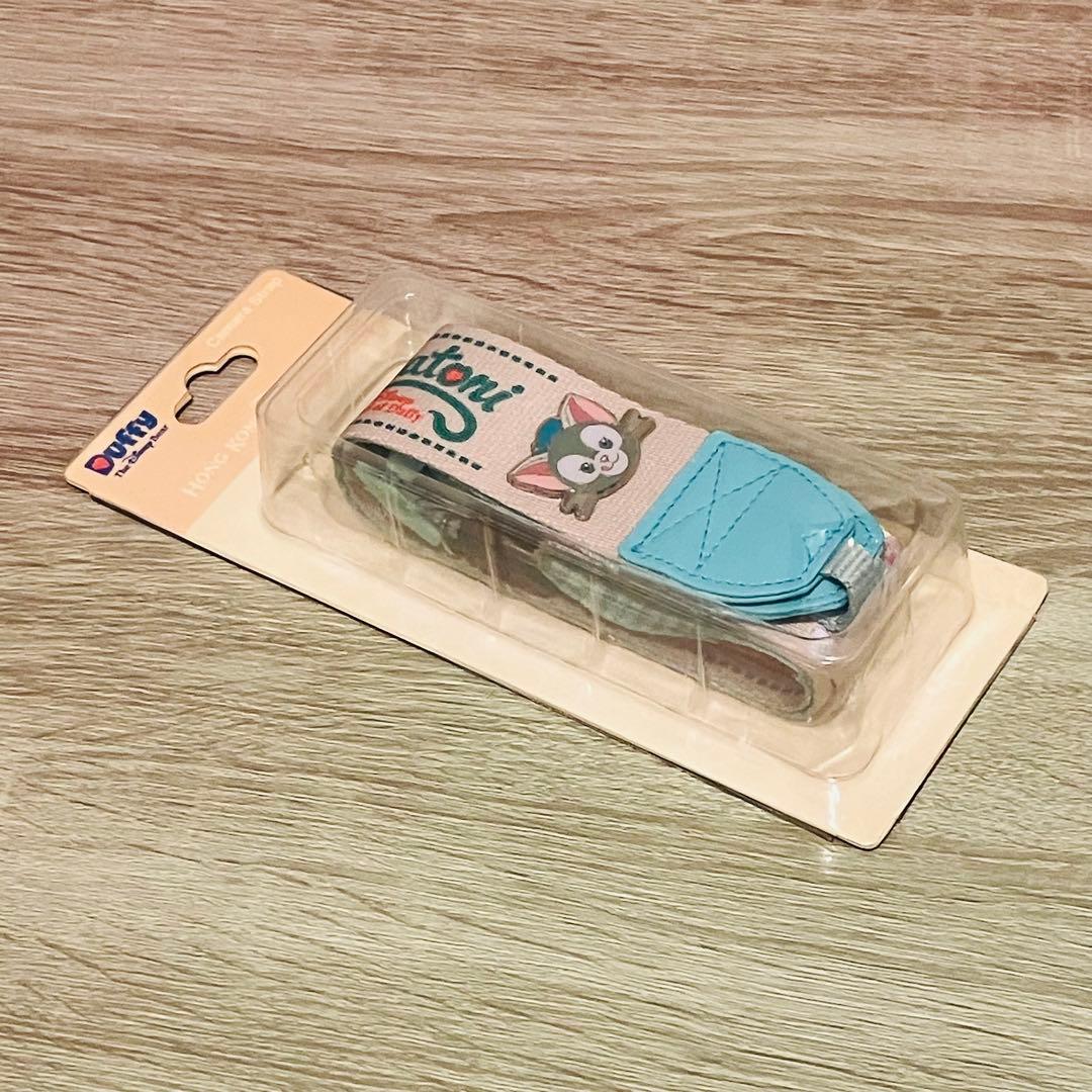 香港ディズニー　ジェラトーニ　カメラストラップ