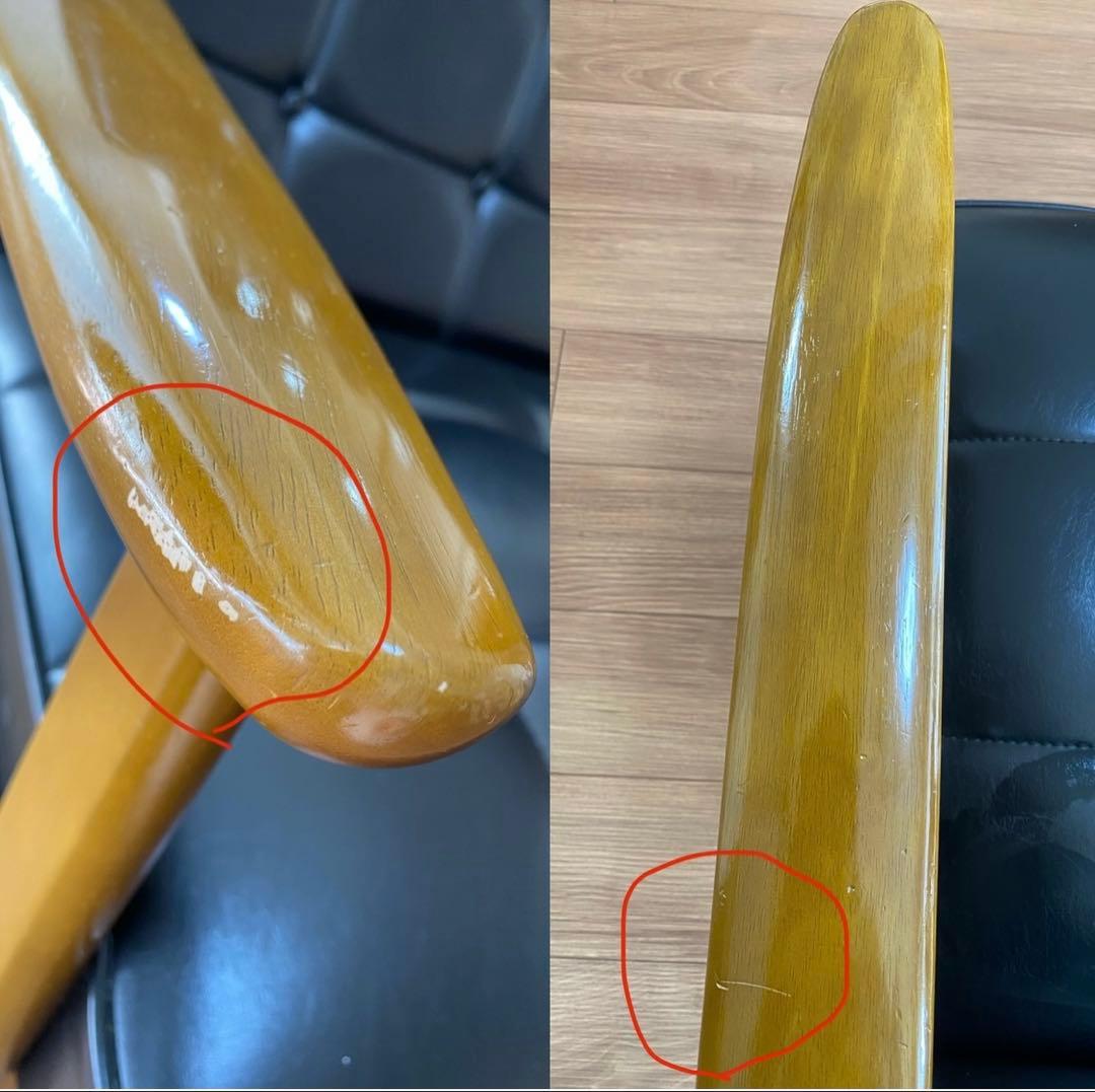 カリモク60 Kチェア　黒　2シーター　ソファ