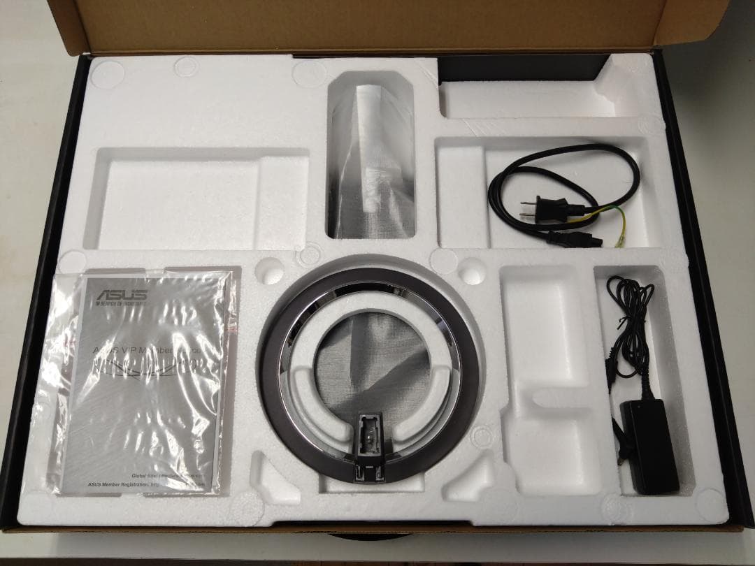 ASUS モニター 本体 円形スタンド