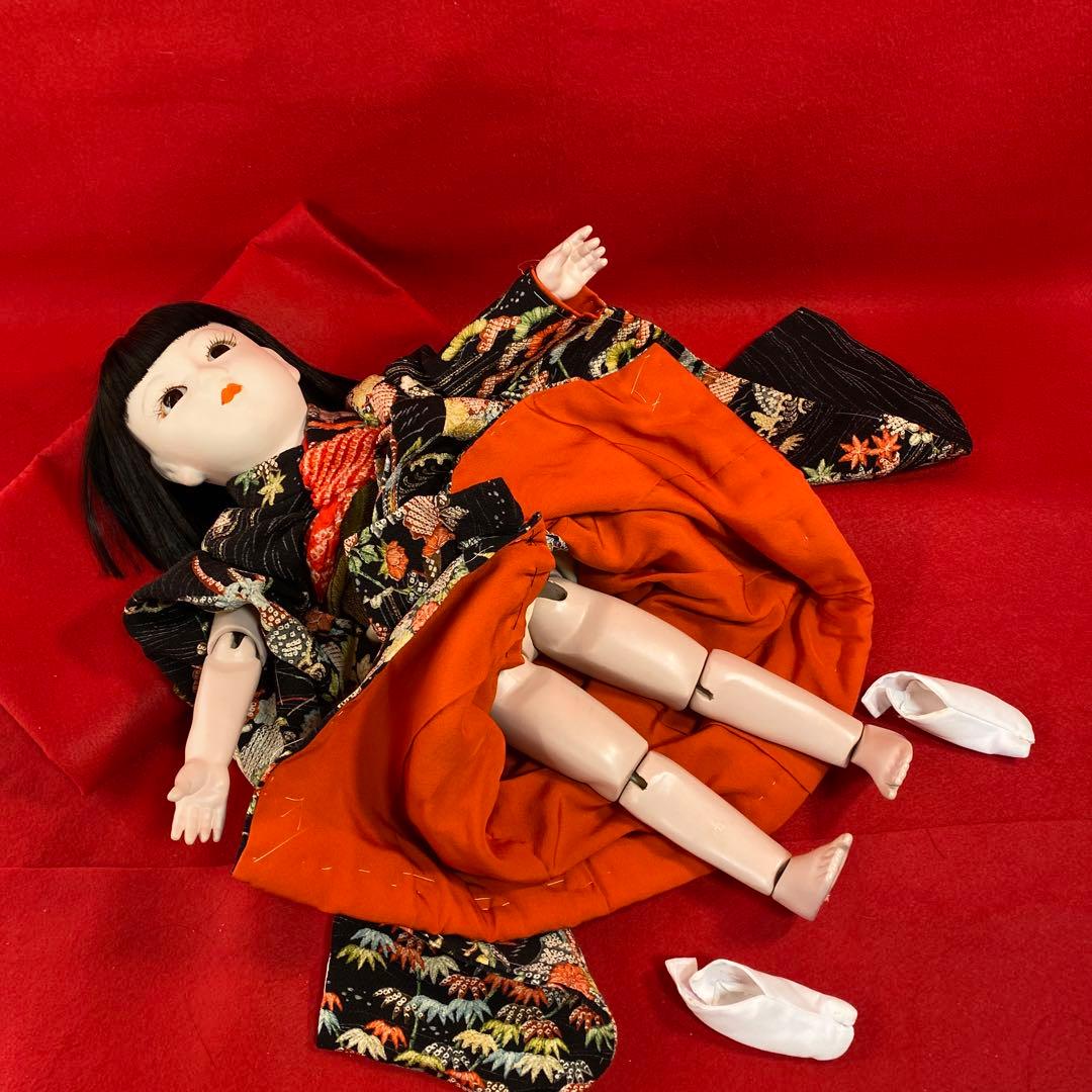 三折れ人形。ハンドメイド。^_^