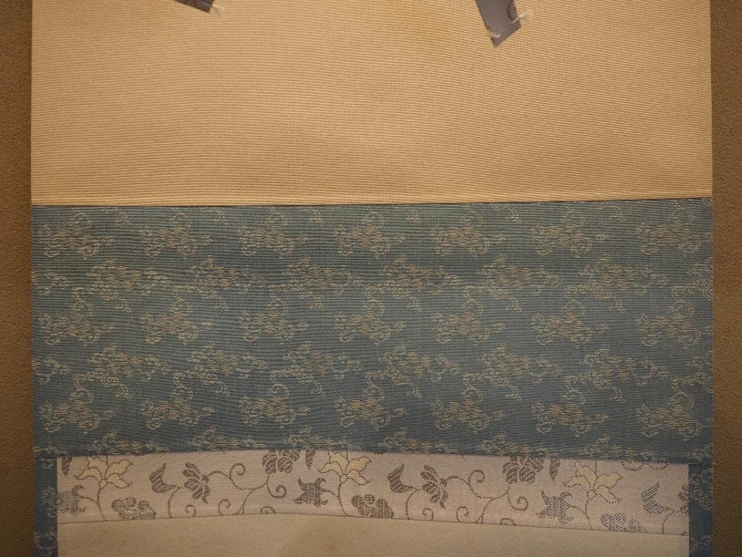 臨済宗大徳寺派明星寺住職 高橋悦道自筆一行「行雲流水」掛軸（共箱）